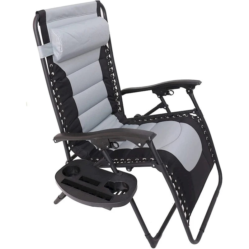 Outdoor Pool Patio Beach Yard Garden Oversized Padded Zero Gravity Chair