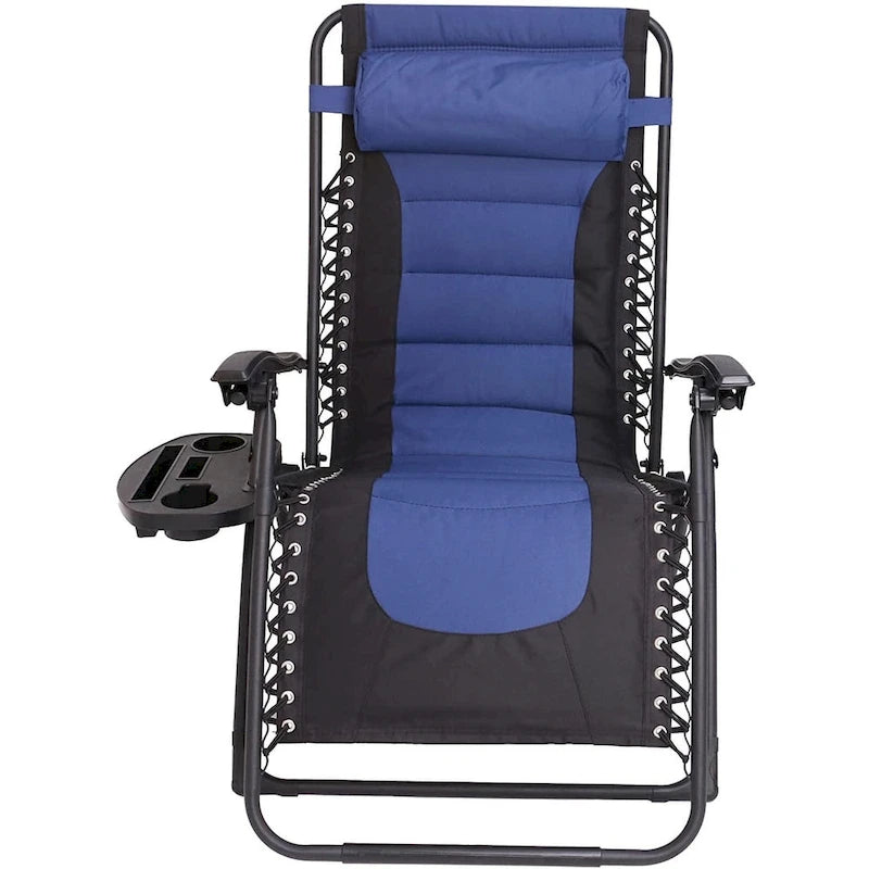 Outdoor Pool Patio Beach Yard Garden Oversized Padded Zero Gravity Chair