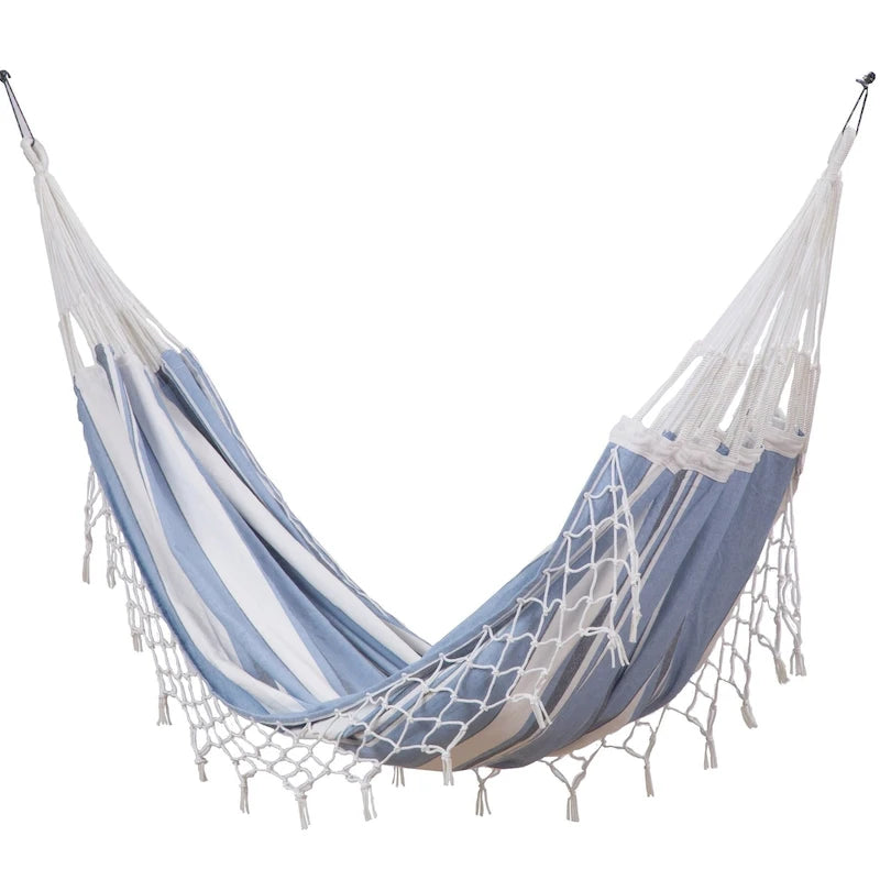 Brazilian Patio Hammock Cotton Outdoor Swing Chair