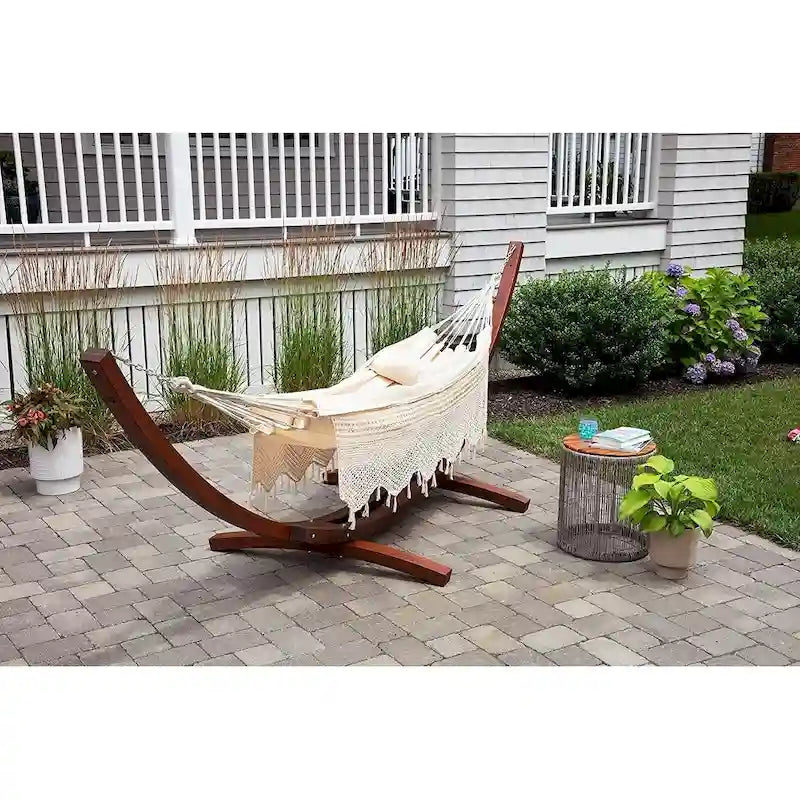 Brazilian Patio Hammock Cotton Outdoor Swing Chair