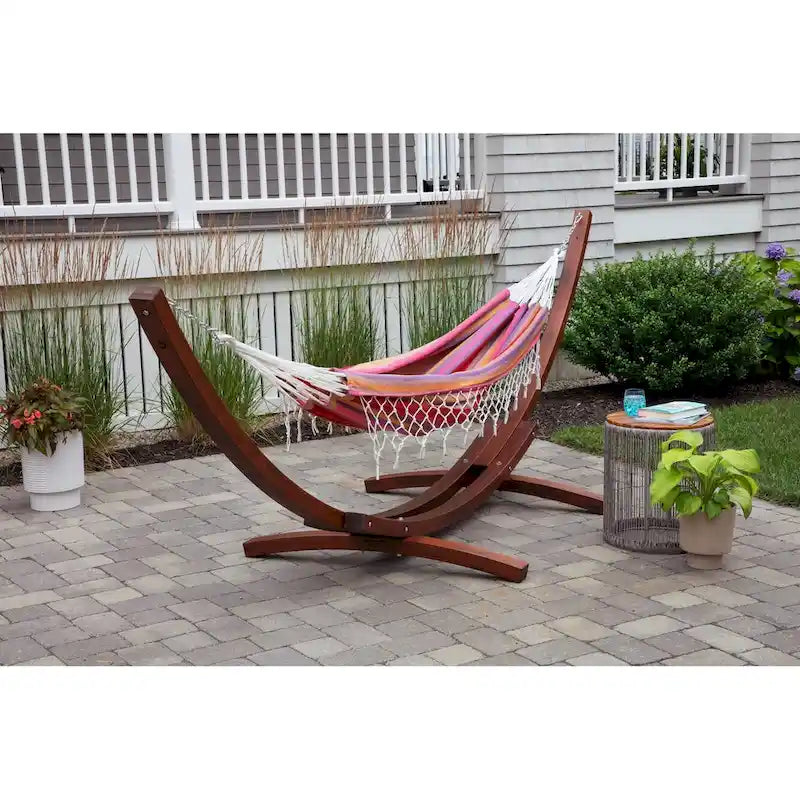 Brazilian Patio Hammock Cotton Outdoor Swing Chair