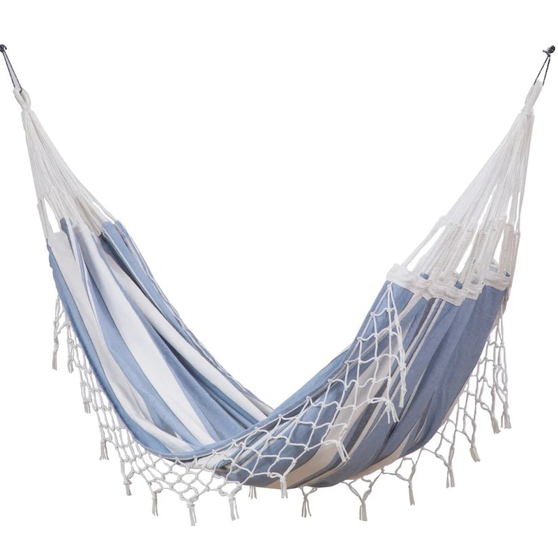 Brazilian Patio Hammock Cotton Outdoor Swing Chair
