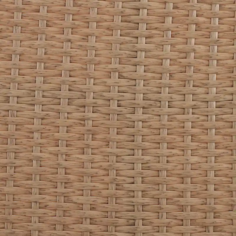 Juniper 2Pc Outdoor Wicker Conversation Set - 67 x54.5 x36