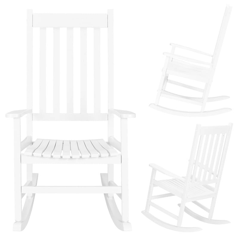 Outdoor Wooden Patio Porch Rocking Chair