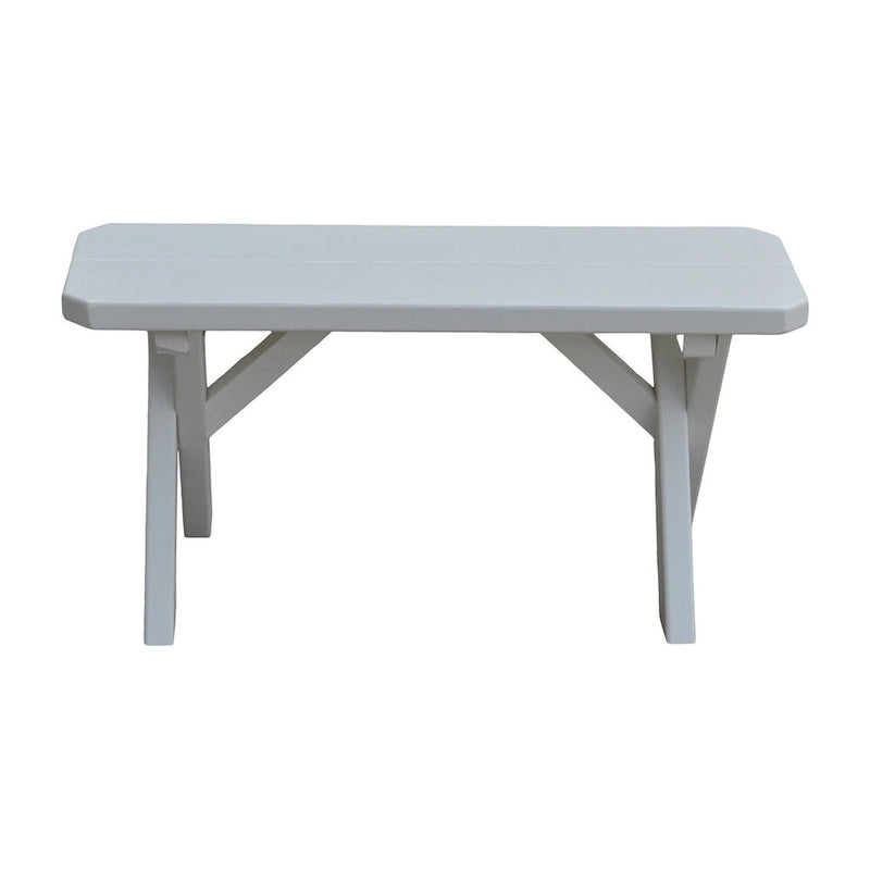Pine 3' Crossleg Bench