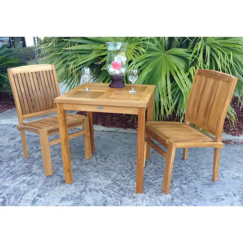 Chic Teak Belize Teak Wood Indoor/ Outdoor Dining Side Chair