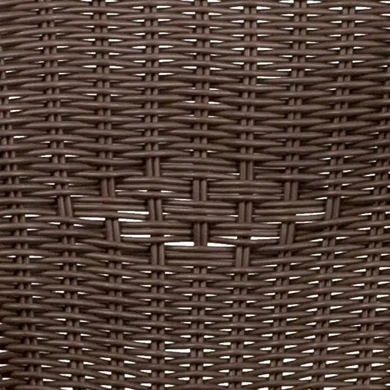 Rattan Bamboo-Aluminum Patio Chairs (Set of 3)