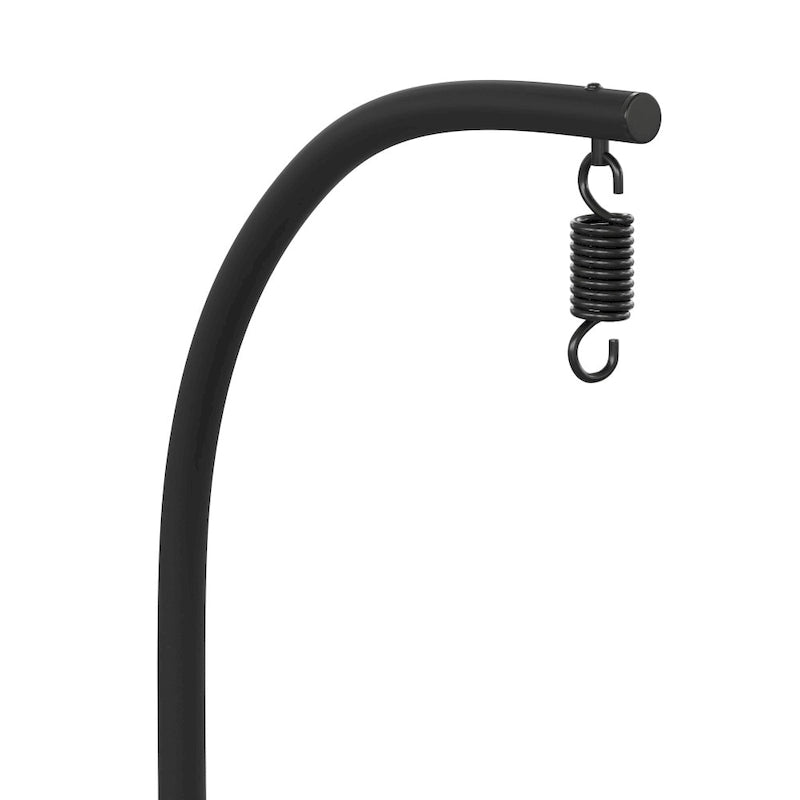 Commercial All-Weather Steel Hanging Chair C Stand with Included Hardware