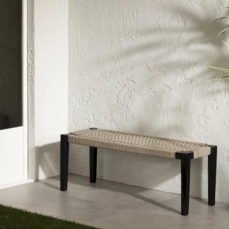 South Shore Agave Wood Bench