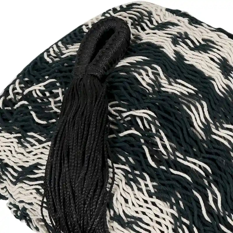 Sunnydaze XXL Thick Cord Mayan Hammock & Hammock Stand