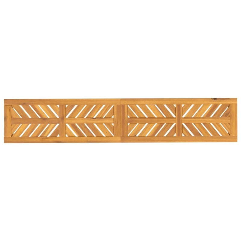 vidaXL Patio Bench Solid Wood Acacia