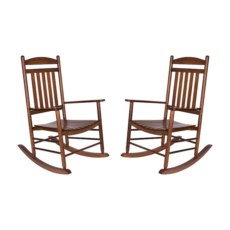 Veranda Poplar Outdoor Rocking Chair (Set of 2)