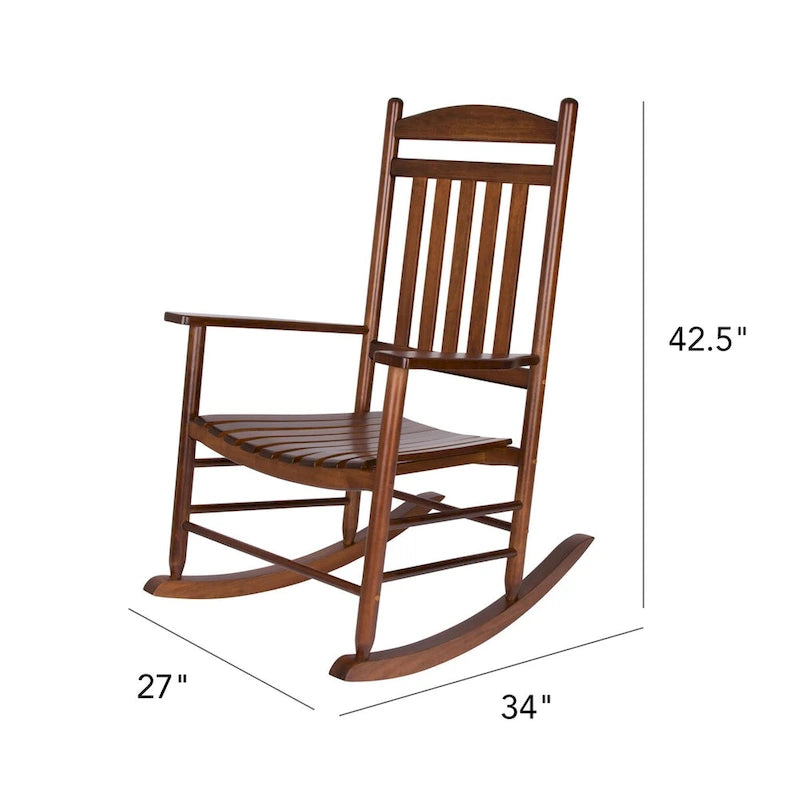 Veranda Poplar Outdoor Rocking Chair (Set of 2)
