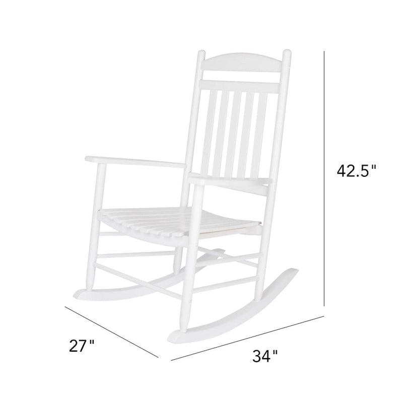 Veranda Poplar Outdoor Rocking Chair (Set of 2)