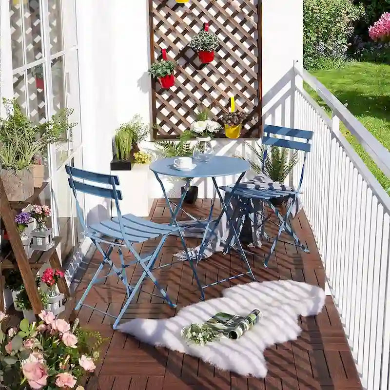 Round 2 Person - 23.6  Long Bistro Set
