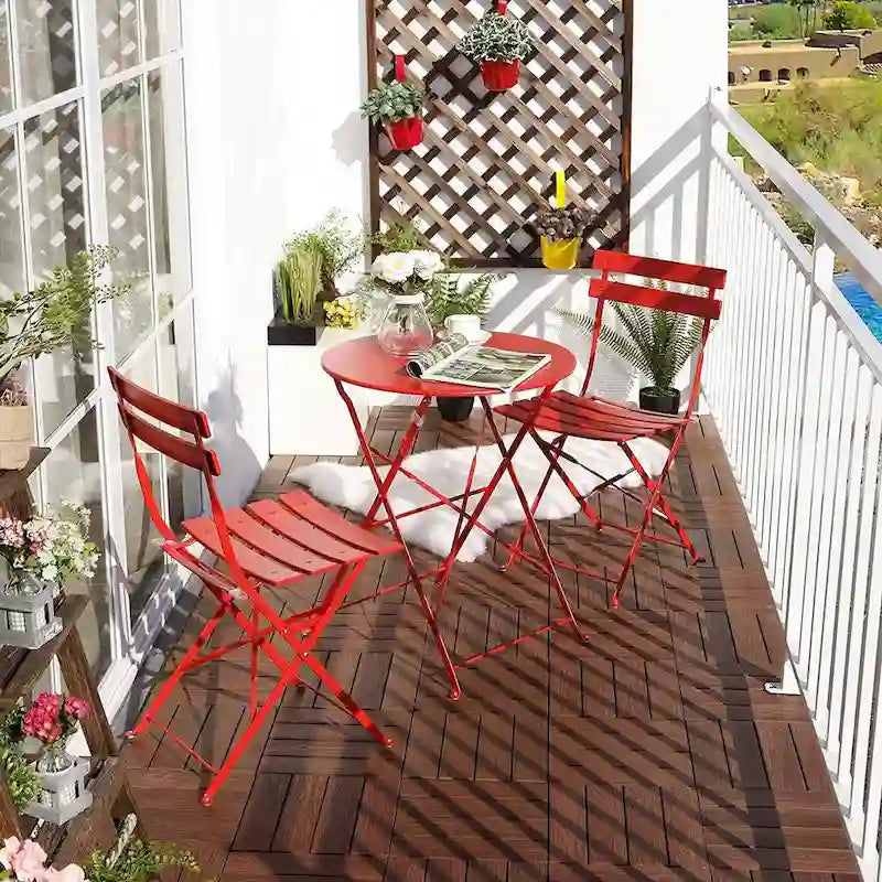 Round 2 Person - 23.6  Long Bistro Set