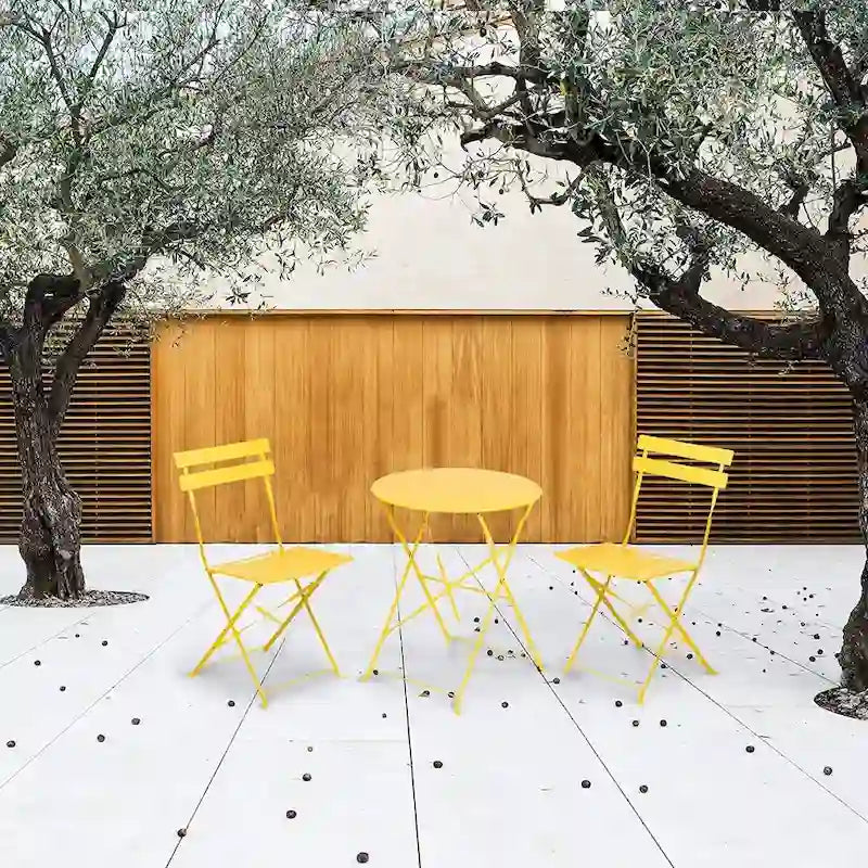 Round 2 Person - 23.6  Long Bistro Set