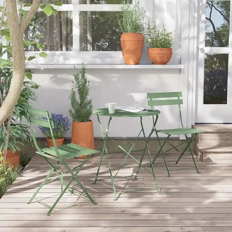Round 2 Person - 23.6  Long Bistro Set