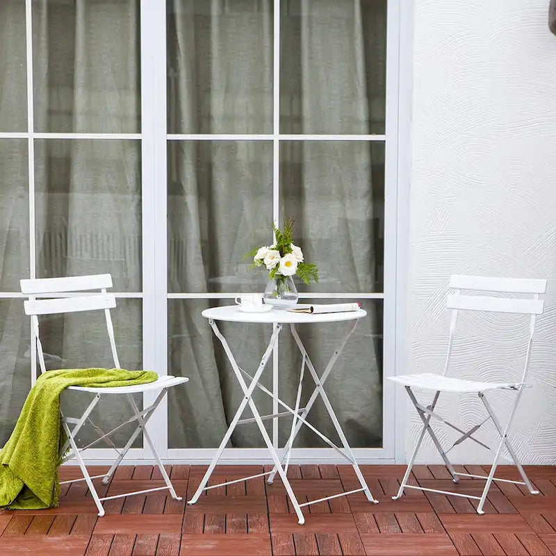 Round 2 Person - 23.6  Long Bistro Set