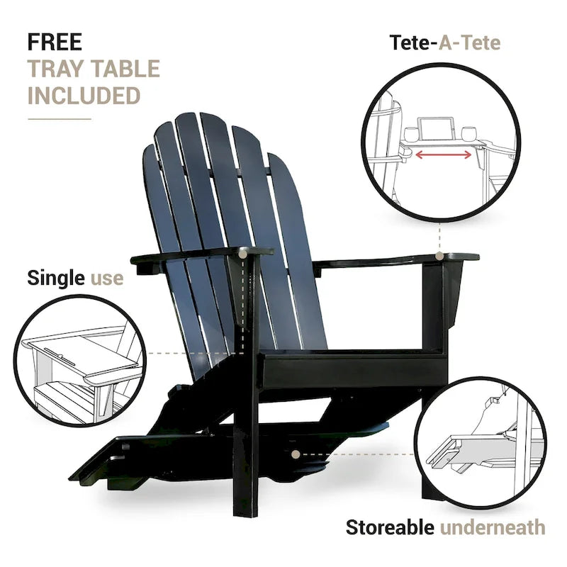 Cambridge Casual Alston Outdoor Wood Adirondack Chair