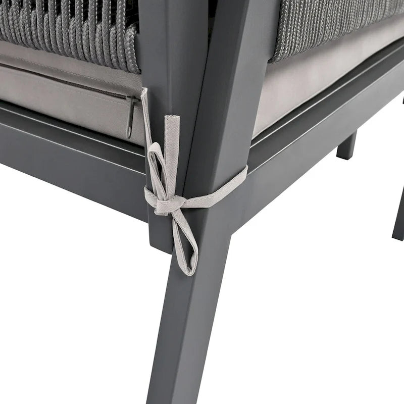 4-Piece Rope Patio Furniture Set