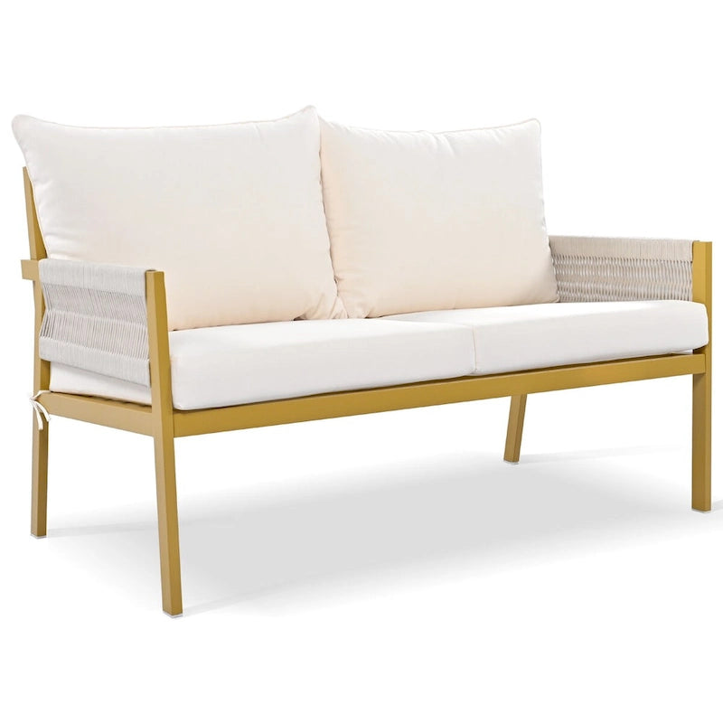 4-Piece Rope Patio Furniture Set