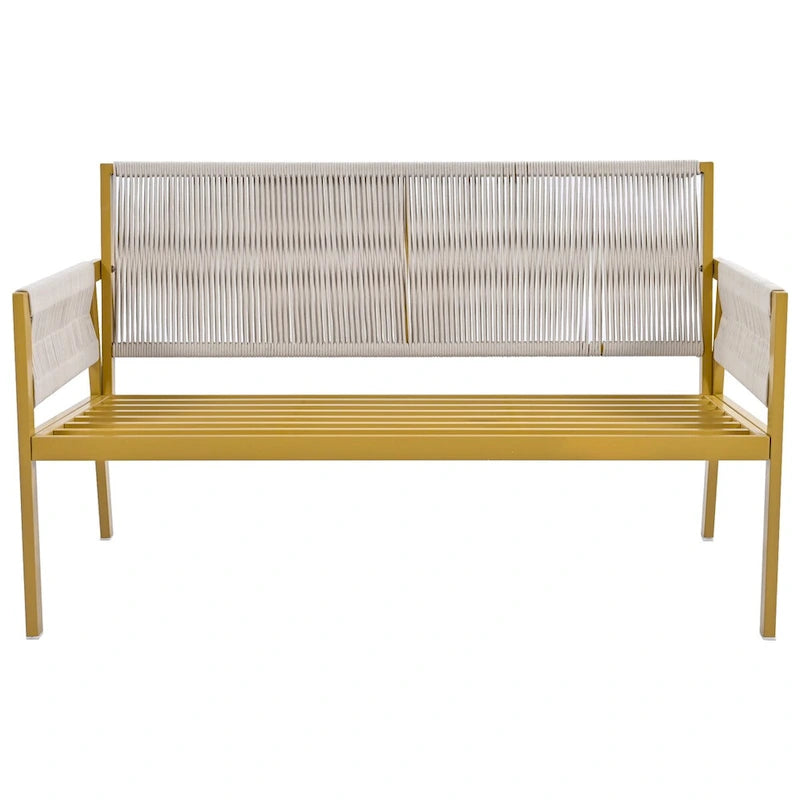 4-Piece Rope Patio Furniture Set