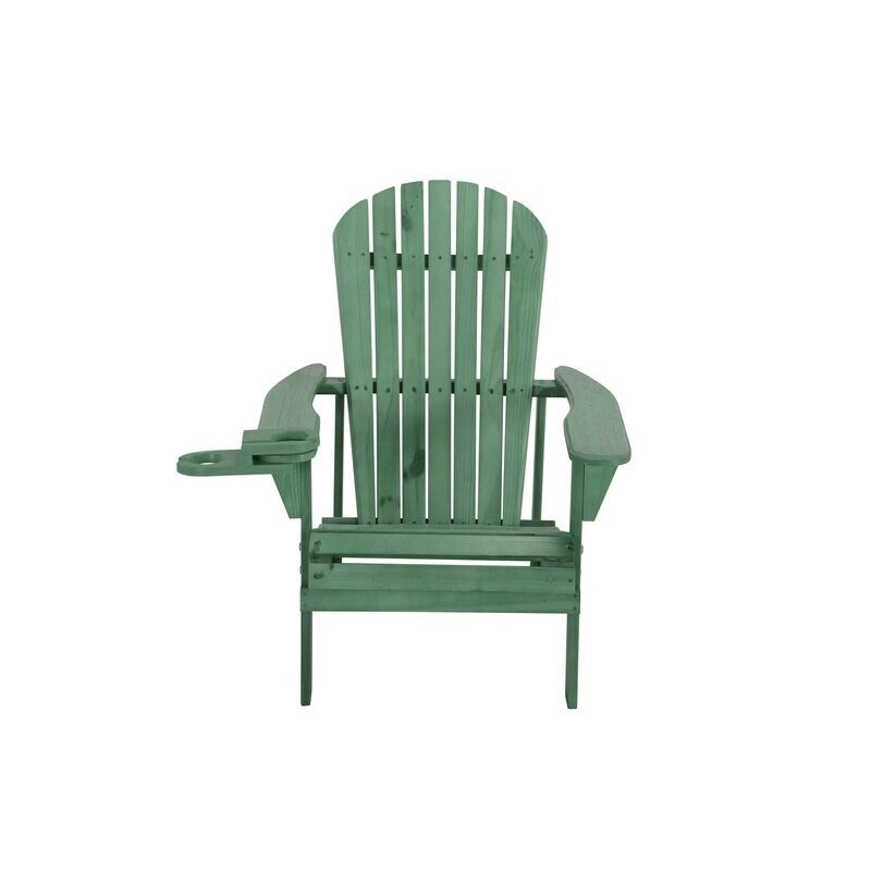Earth Collection Adirondack Chair and Ottoman Set