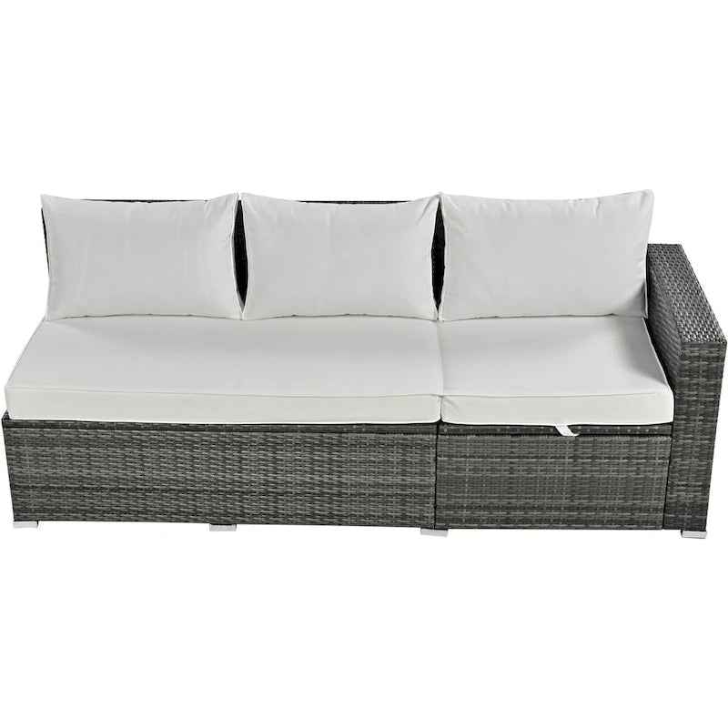 Outdoor 6-Piece Rattan Sofa Set