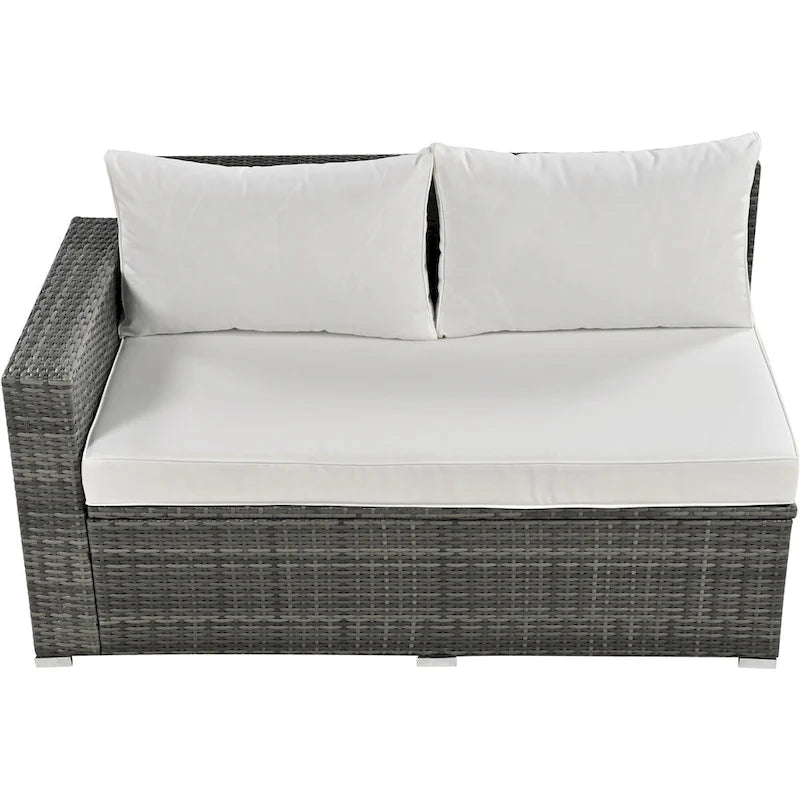 Outdoor 6-Piece Rattan Sofa Set