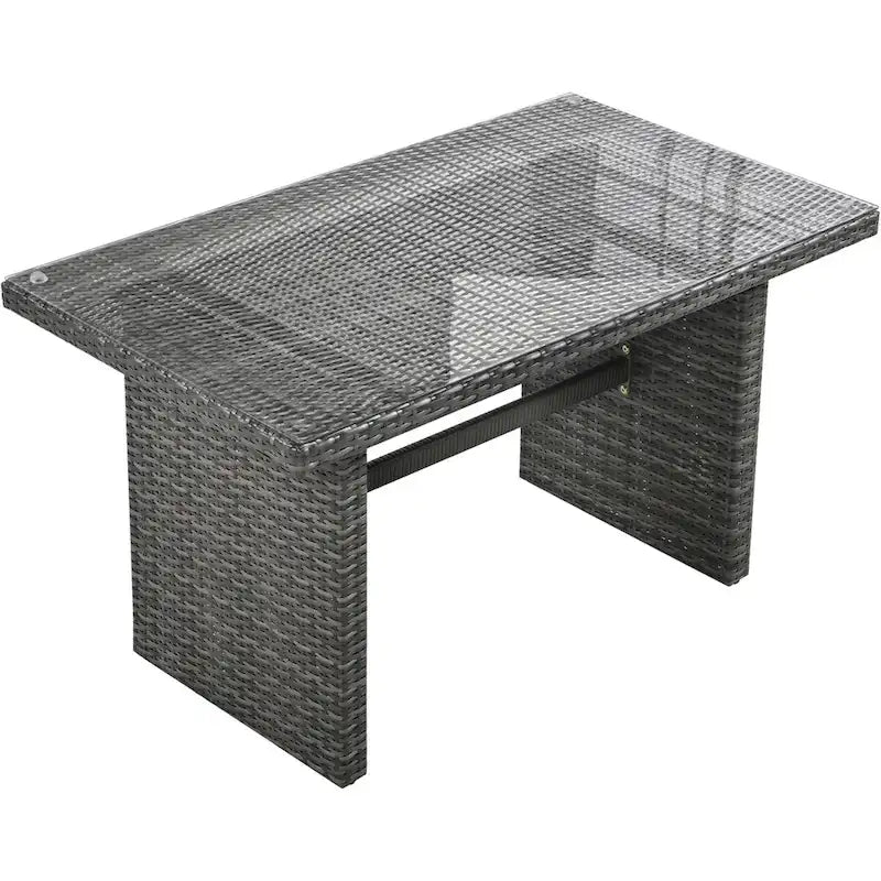 Outdoor 6-Piece Rattan Sofa Set