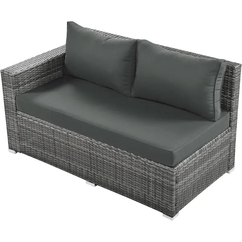 Outdoor 6-Piece Rattan Sofa Set