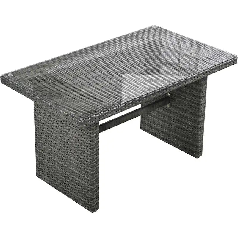 Outdoor 6-Piece Rattan Sofa Set