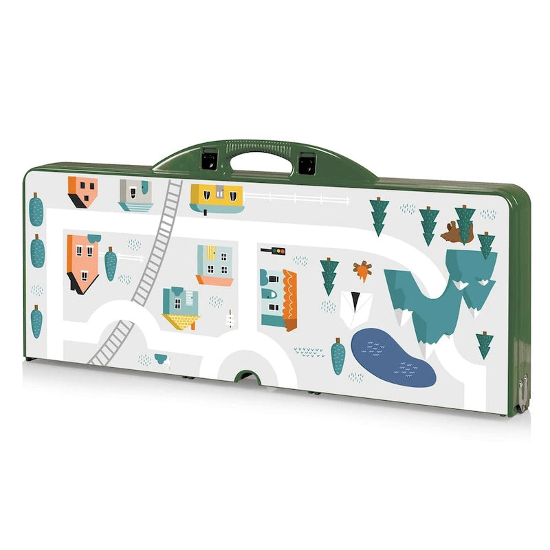 Oniva Outdoor Play Town Picnic Table, (Green)