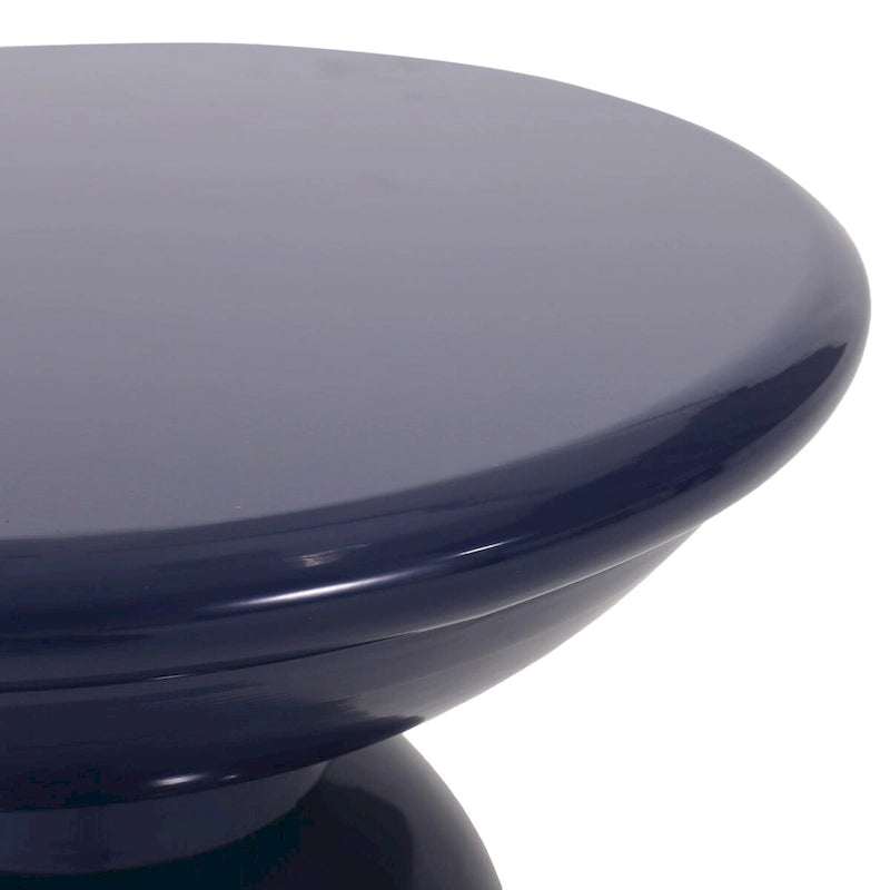 Outdoor Side Table,Cement End Tables for Patio,Garden Small Accent Decorative Stool,Table Indoor
