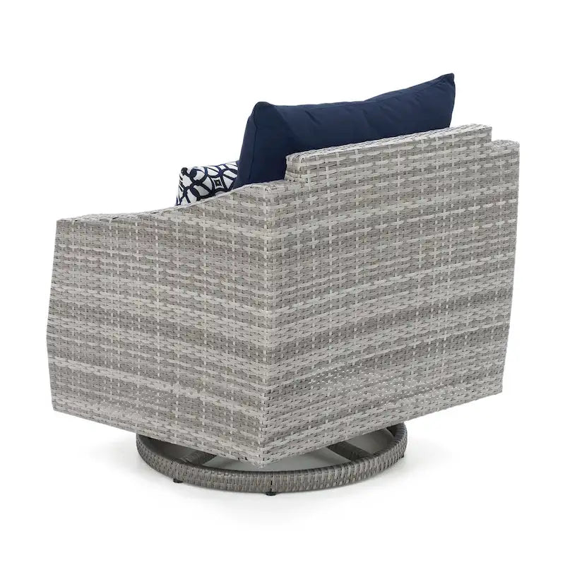 Cannes 2 Piece Sunbrella Outdoor Patio Motion Club Chairs
