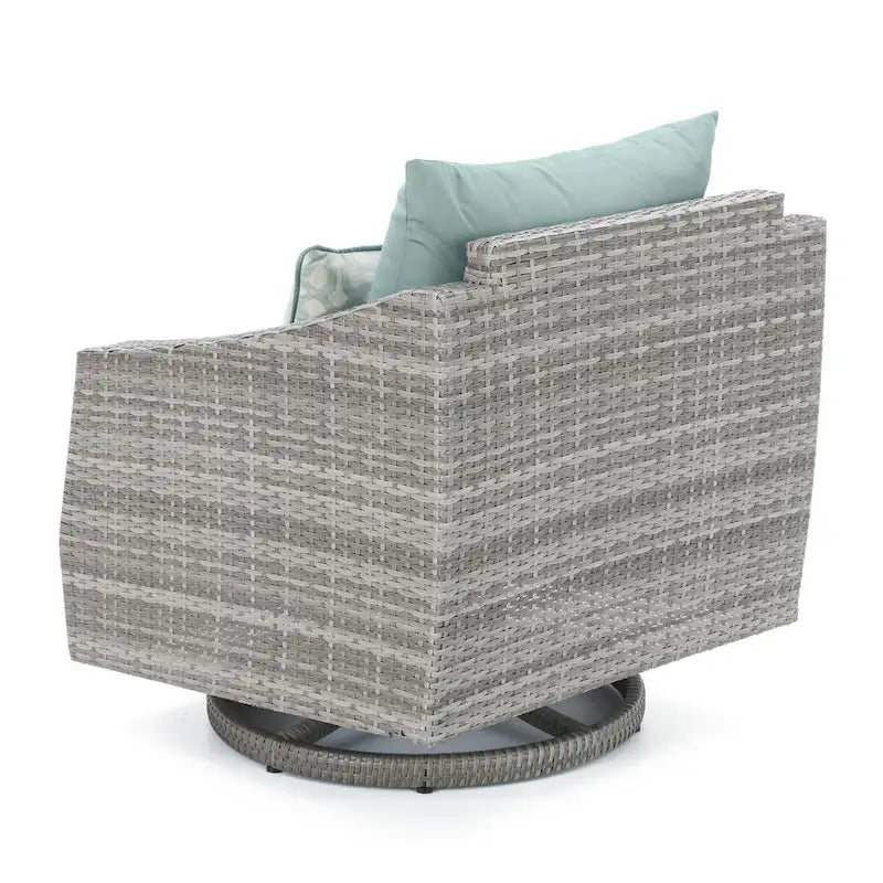 Cannes 2 Piece Sunbrella Outdoor Patio Motion Club Chairs