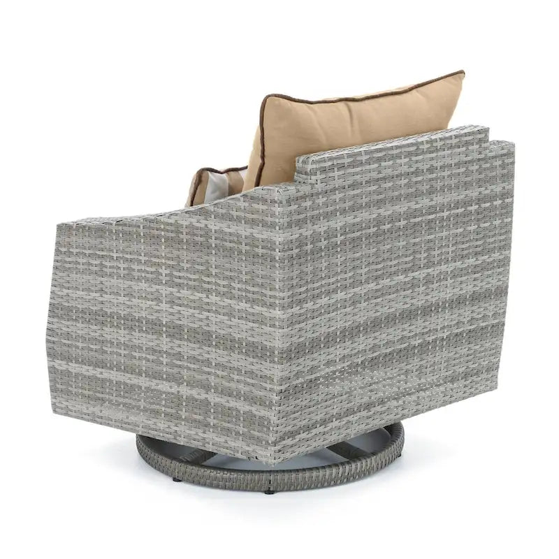 Cannes 2 Piece Sunbrella Outdoor Patio Motion Club Chairs