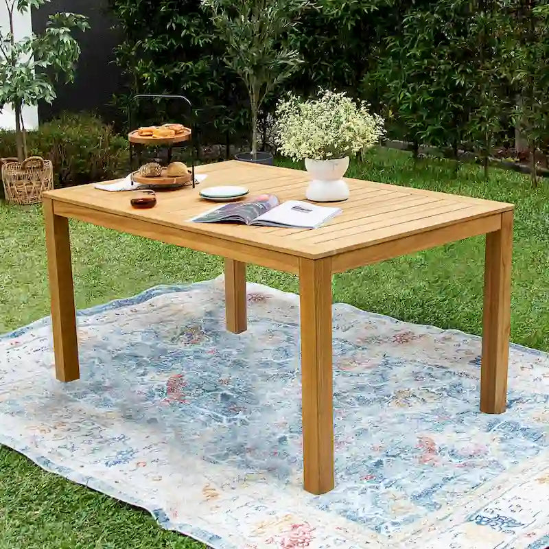 Cambridge Casual Paxton 3-piece Teak Outdoor Dining Set