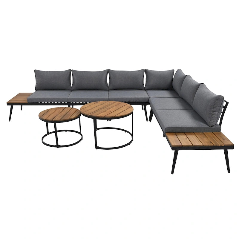 6-Piece Outdoor Sectional Sofa Set