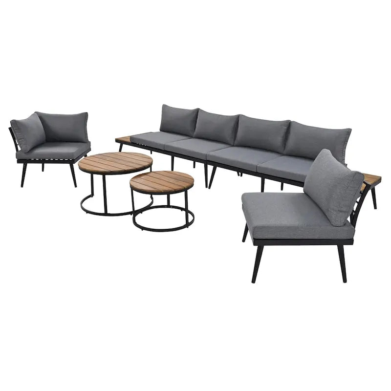 6-Piece Outdoor Sectional Sofa Set