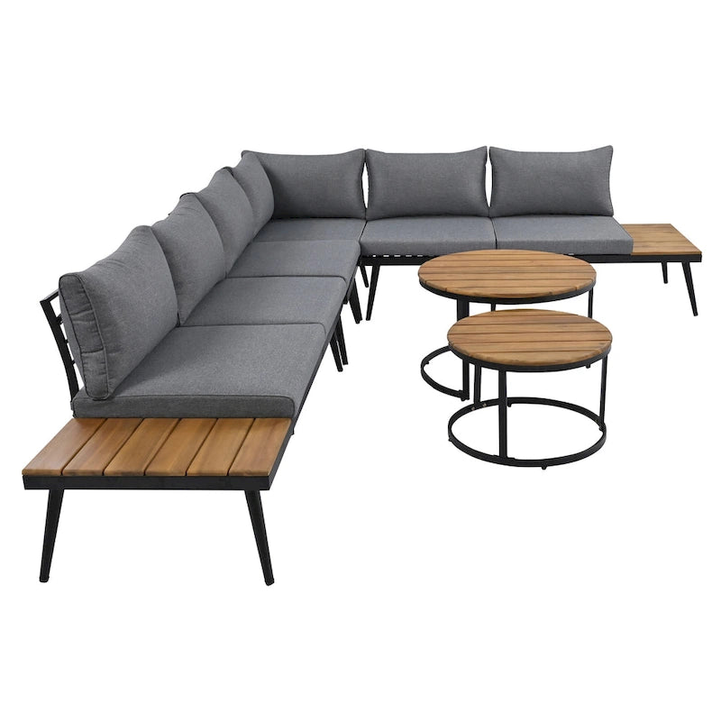 6-Piece Outdoor Sectional Sofa Set