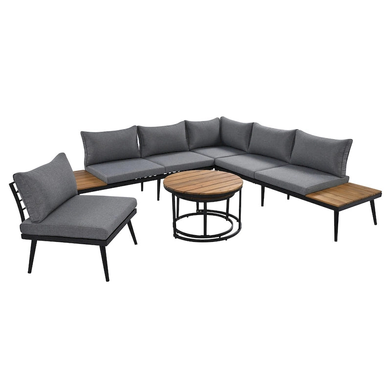 6-Piece Outdoor Sectional Sofa Set