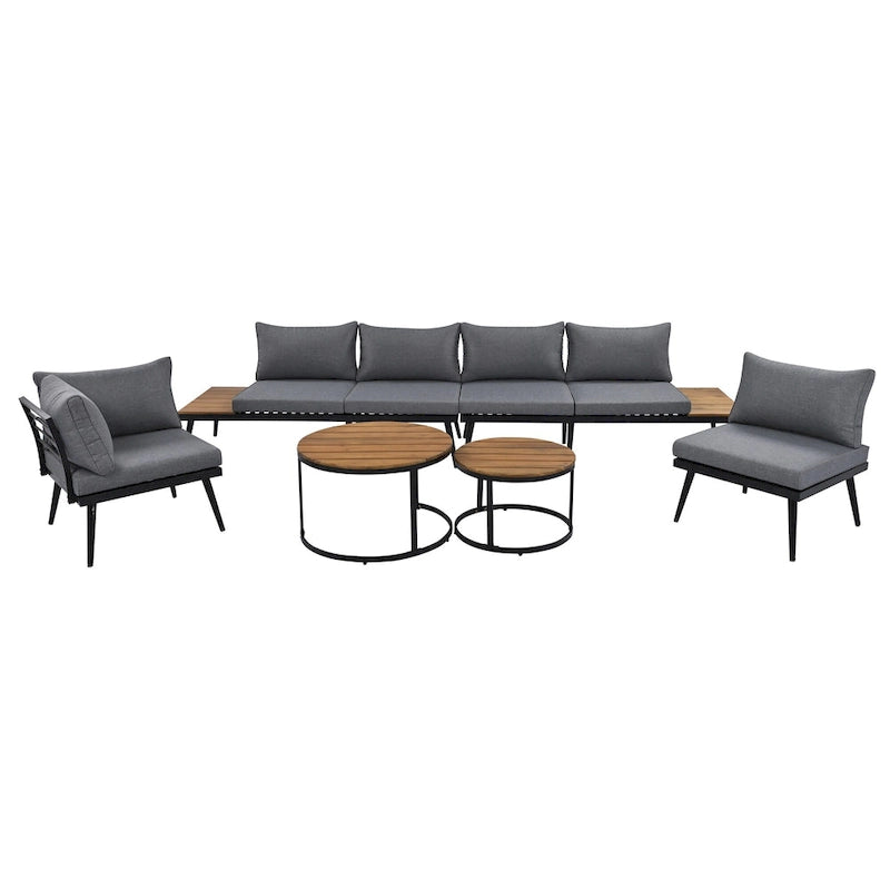 6-Piece Outdoor Sectional Sofa Set