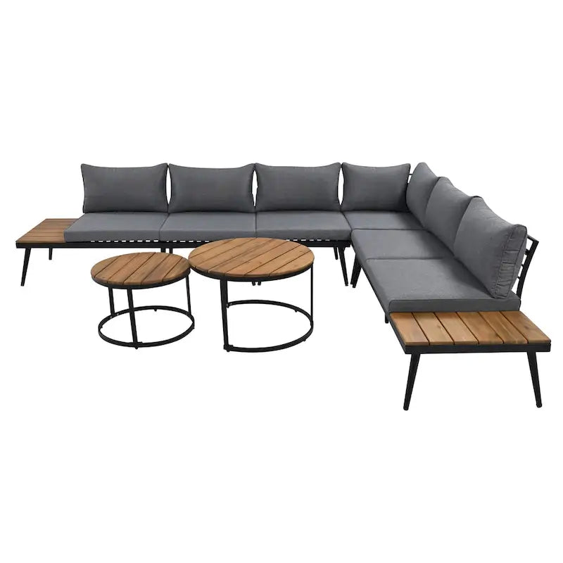 6-Piece Outdoor Sectional Sofa Set