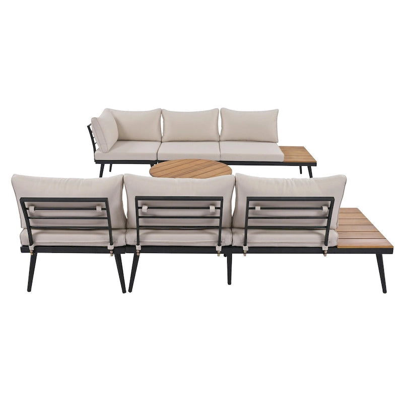 6-Piece Outdoor Sectional Sofa Set