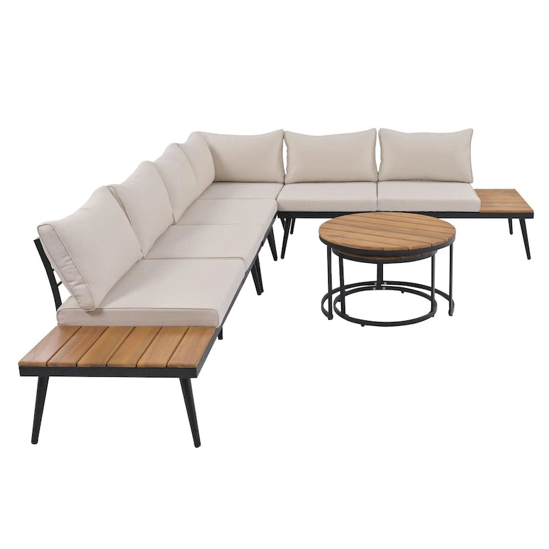 6-Piece Outdoor Sectional Sofa Set