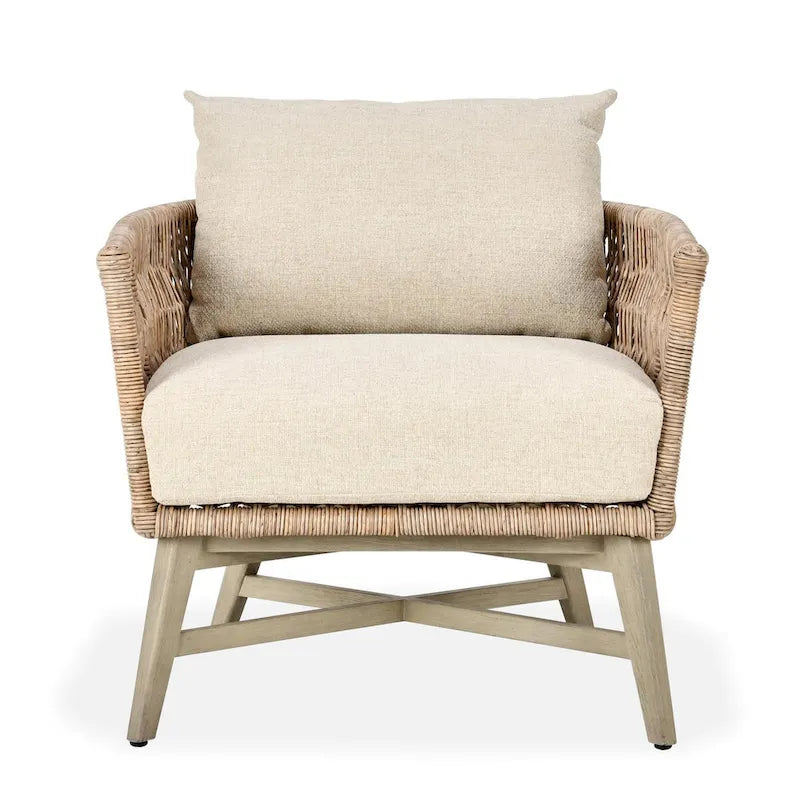 Classic Home Collins Outdoor Solid Wood Accent Chair