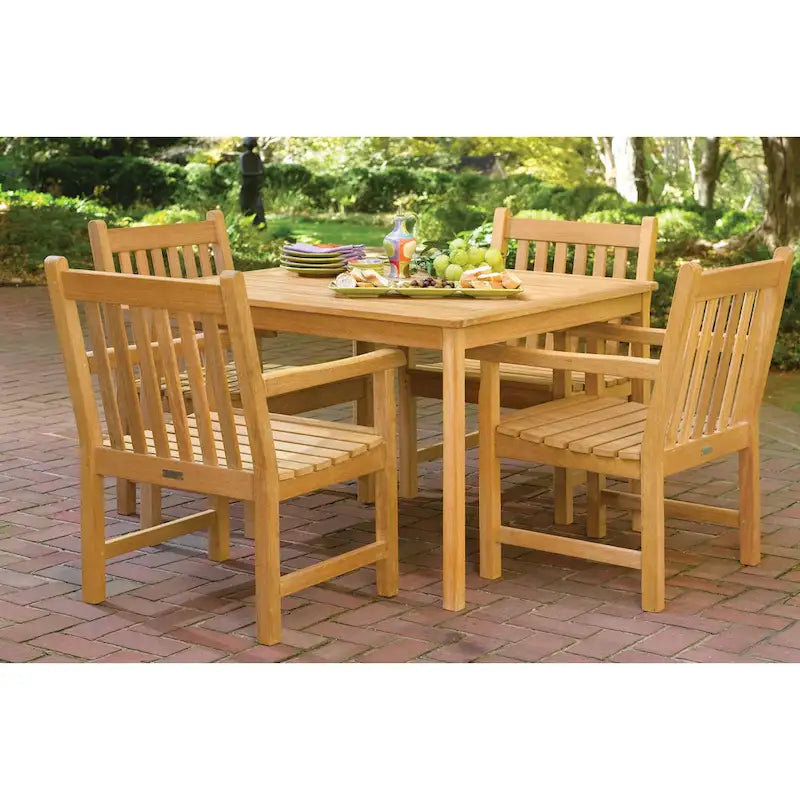 Oxford Garden Classic Natural Teak Armchair