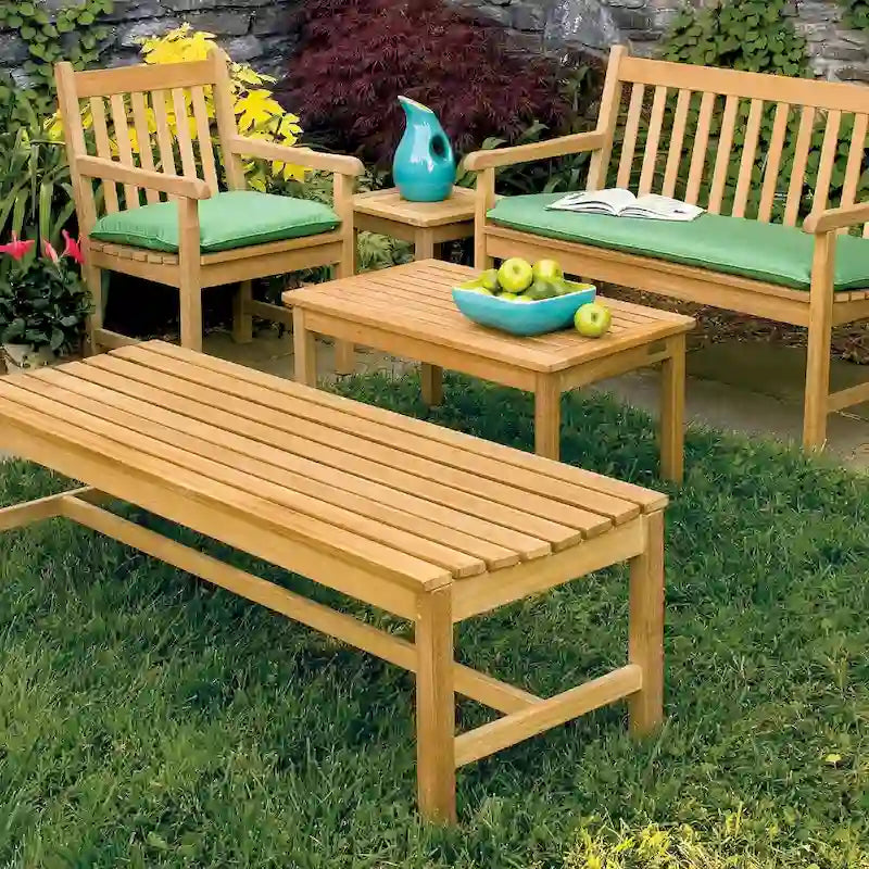 Oxford Garden Classic Natural Teak Armchair